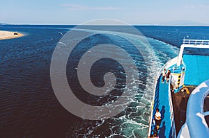 Passenger ship, Thassos Islands, Greece