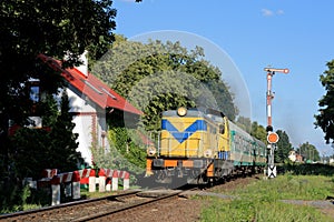 Passenger train photo