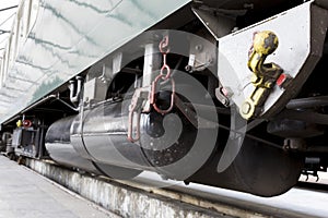 Passenger train transmission detail