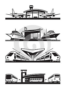 Passenger transport terminals