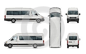 Passenger van template
