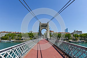 Passerelle du College Bridge - Lyon, France