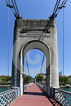Passerelle du College Bridge - Lyon, France