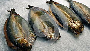 Passing kippers on ice