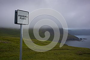 Passing Place, Isle of Skye, Scotland