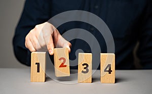 Passing the steps according to the instructions.