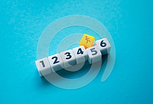 Passing the steps according to the instructions.