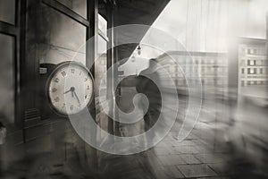 Passing the time, melancholic