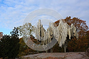 Passio Musicae - Jean Sibelius monument in Helsinki, Finland