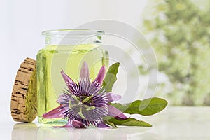 Passion flower aromatherapy essential oil