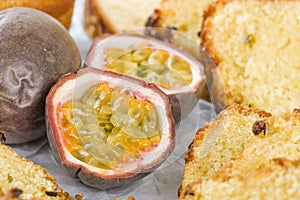 Passion Fruit and Cake