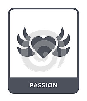 passion icon in trendy design style. passion icon isolated on white background. passion vector icon simple and modern flat symbol