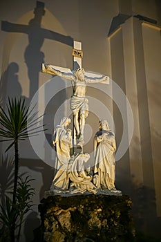 Passion of Jesus Display at Church of Saints Peter and Paul, Singapore