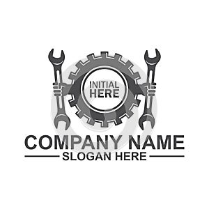 Passionate icon for machine mechanics