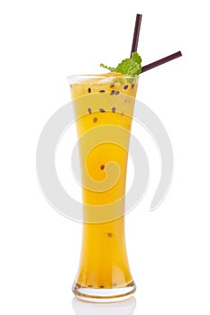 Passionfruit mocktail photo