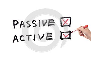 Passive or Active
