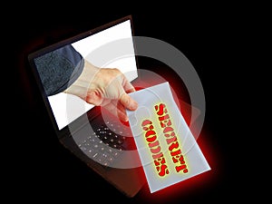 passkey code access security computers online internet danger fraud warning passwords