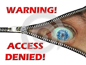 passkey code access security computers online internet danger fraud warning passwords photo