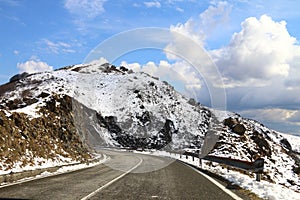 Passo Del Faiallo.Genova.Italy.The hill is located at an altitude of 1,044 m a.s.l.