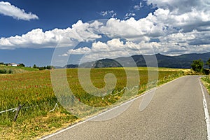 Passo del Penice: mountain landscape