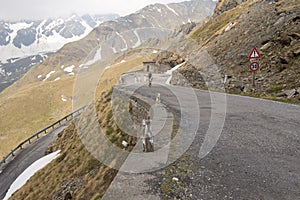 Passo Gavia, 2621m, is a high mountain pass in the Italian Alps