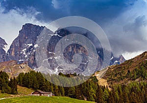 Passo Rolle, Dolomites,  Italy