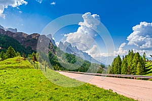 Passo Rolle, Dolomites,  Italy