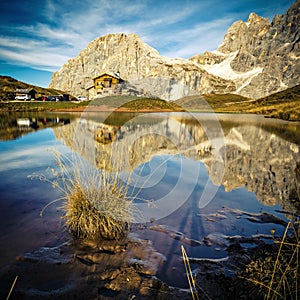 Passo rolle view photo