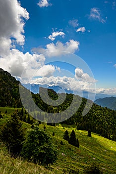 Passo Tremalzo,Trails to Passo Tremalzo, Lago di Garda region, Italy, Italian Dolomites-panoramic views from the Tremalzo