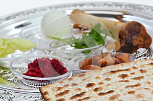 Passover Seder Plate photo