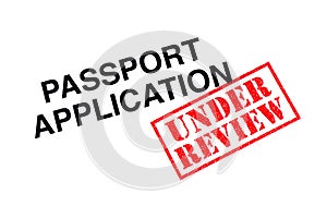 Passport Application Under Review