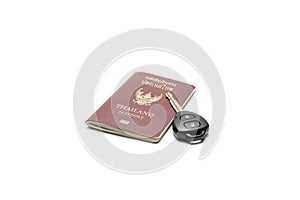 Passport and car key