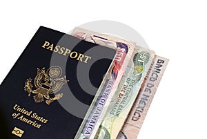 Passport with International Money