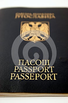 Passport,passeport Yugoslavia