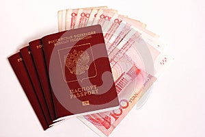 The passport of the Russian Federation. Biometric russian passports and yuan