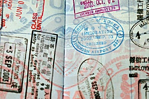 Passport Visa Stamps