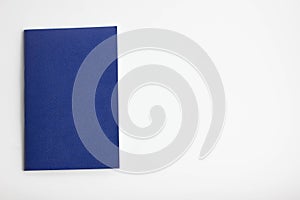 passports on a white background.