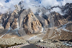 Passu cones Karakoram Highway Northern Pakistan