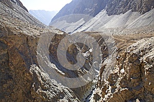 Passu village, gojal valley in upper Hunza of the Gilgit Baltistan.