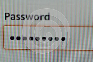 Password Box in Internet Browser