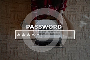 Password Box in Internet Browser