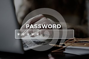 Password Box in Internet Browser