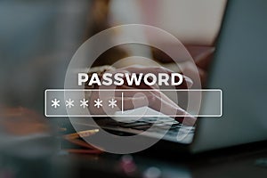 Password Box in Internet Browser