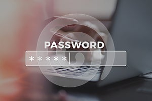 Password Box in Internet Browser