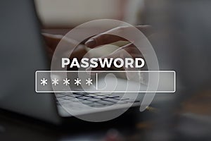 Password Box in Internet Browser