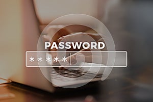 Password Box in Internet Browser