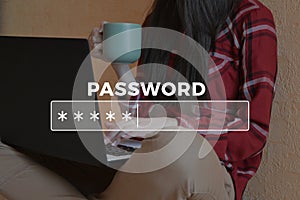 Password Box in Internet Browser