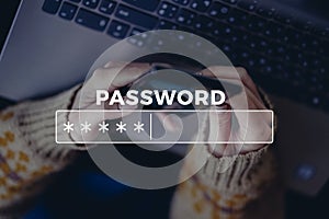 Password Box in Internet Browser