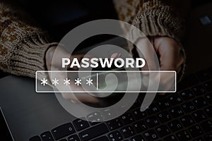 Password Box in Internet Browser