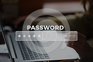 Password Box in Internet Browser